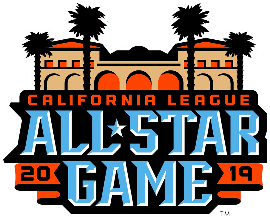 California League All-Star Game 2019 Primary Logo iron on heat transfer